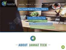 Tablet Screenshot of jannattech.com